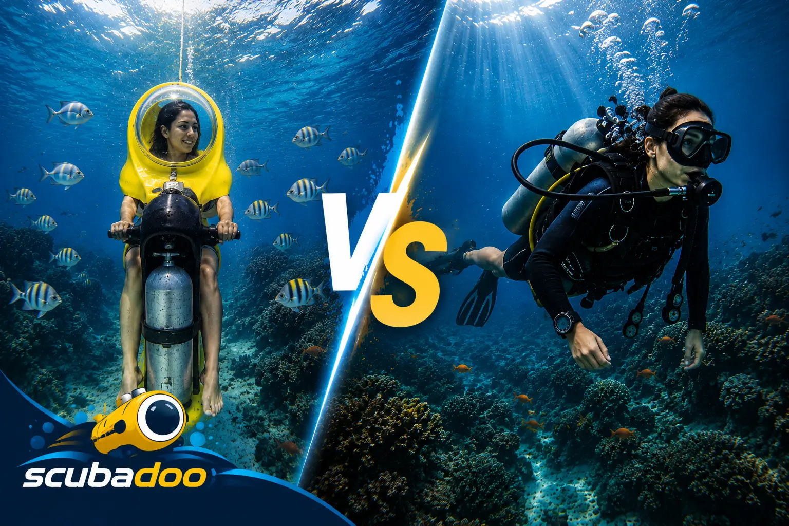 Scuba Doo vs Scuba Diving